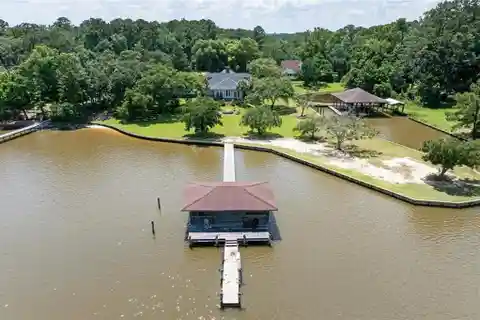 Waterfront Estate with Private Beach and Pier