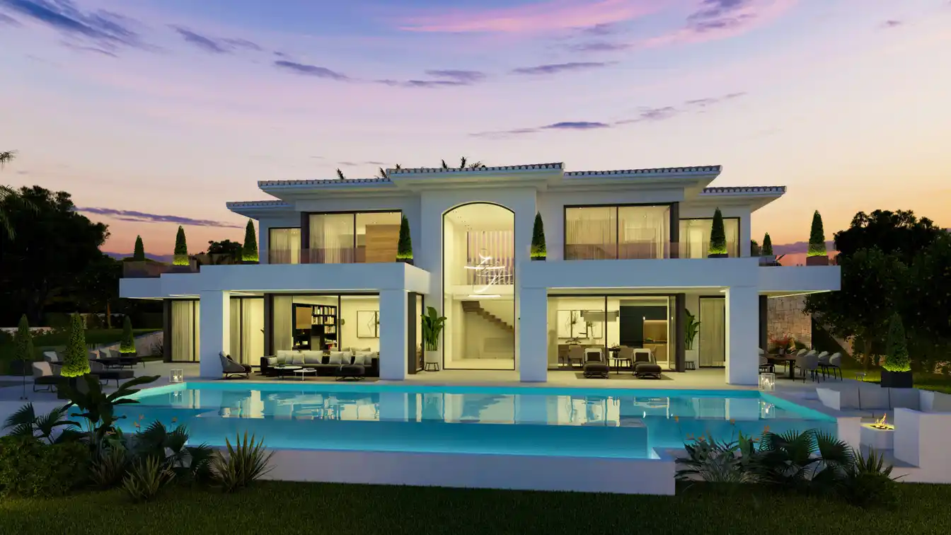New Construction Villa with Impressive Views