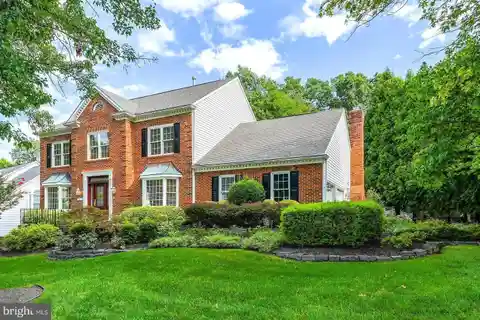 Stately Brick-Front Colonial