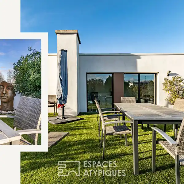 PANORAMIC PENTHOUSE IN CHARENTONNEAU