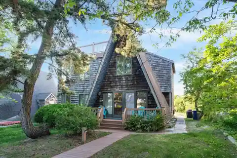 Meticulously Maintained A-frame Style Beach Home