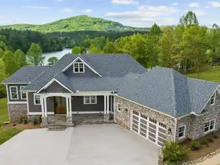 Lakefront Luxury with Mountain Views