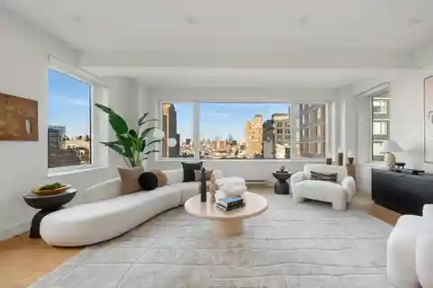 Luxurious Three Bedroom Home in a Full-service Prewar Loft