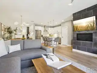 Modern Farmhouse Townhome with Rare Private Backyard