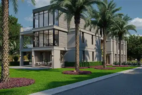 To-Be-Built Modern Waterfront Masterpiece