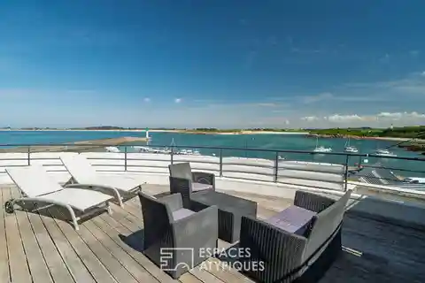 Oceanfront Elegance with Panoramic Sea Views