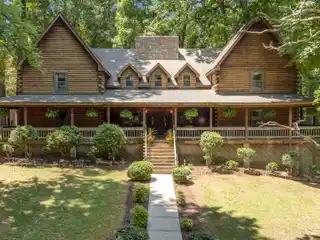 Breathtaking Custom Log Home