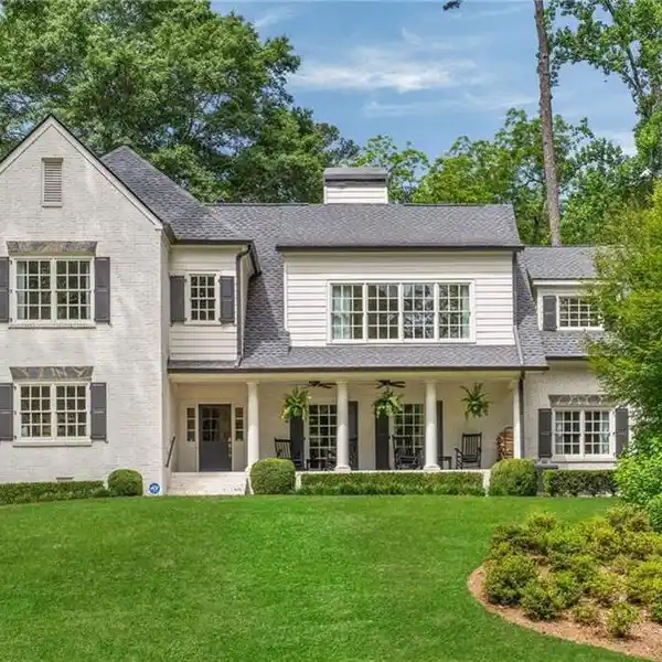 TIMELESS WHITE BRICK HOME IN NORTH BUCKHEAD