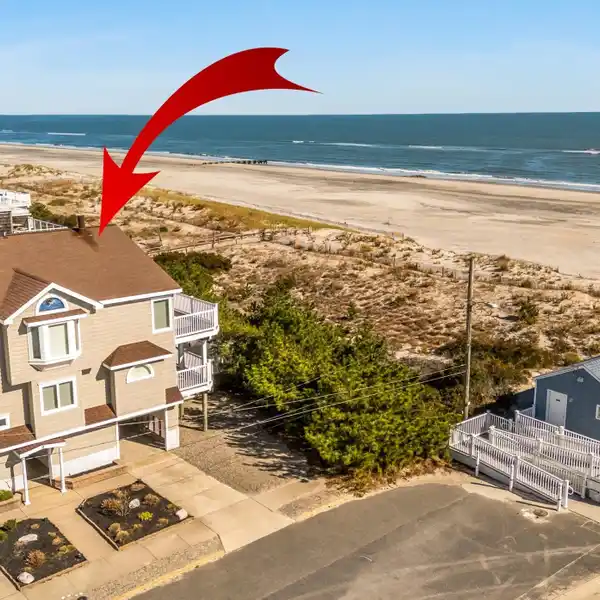 SEA ISLE CITY OCEANFRONT LIVING WITH SPACE & PRIVACY