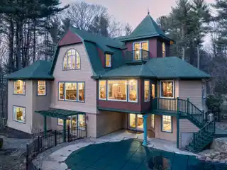 Shingle-style Home with Carriage Home on over Six Acres