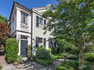 Chic Charleston Single Home with Lush Walled Gardens