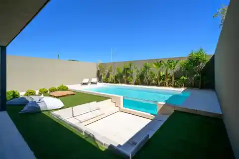 Architect-Designed Villa with Heated Pool and Sea Views