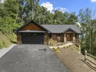 Stunning Modern Log Home