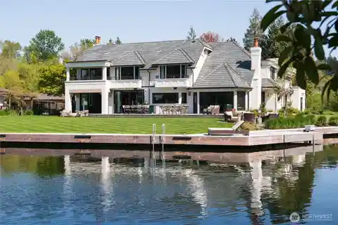 Reimagined English Tudor on Lake Washington