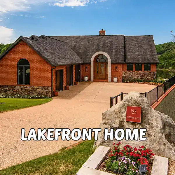 LAKEFRONT HOME IN PREMIER PINNACLE SHORES