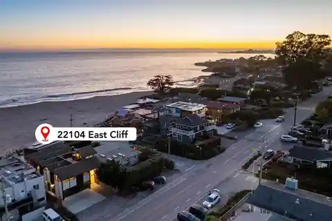 Iconic East Cliff Drive Beach Home with Whitewater Views
