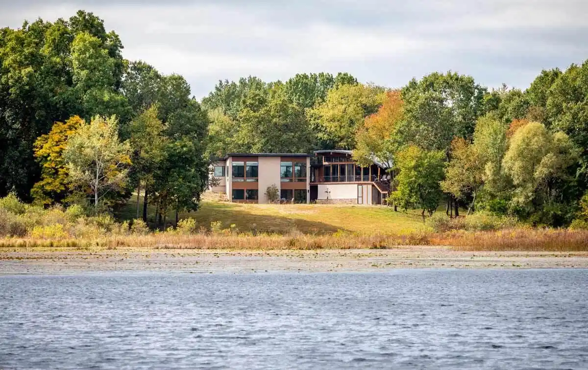 Lakefront Masterpiece on Ten Acres
