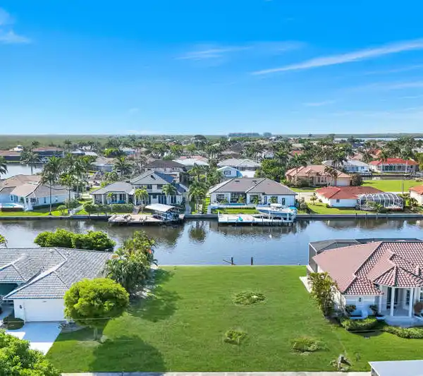 SPACIOUS WATERFRONT LOT WITH WIDE CANAL VIEWS