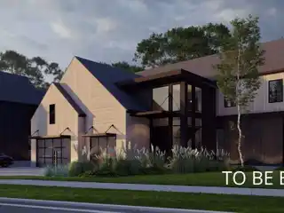 Future Home Among the Backdrop of Cahoon Creek