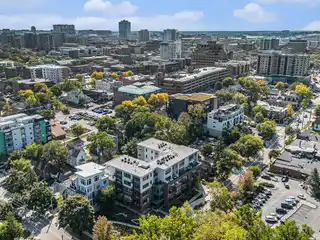 Upscale Corner Condo with Sleek Modern Design