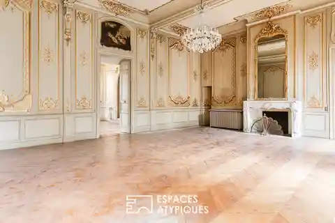 Grand 19th-Century Apartment in Carmes Mansion
