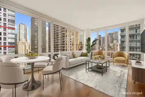 Sophisticated Corner Condo with Floor-To-Ceiling Views