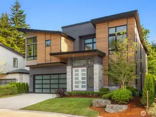 New Custom Contemporary Home on a Serene Lot