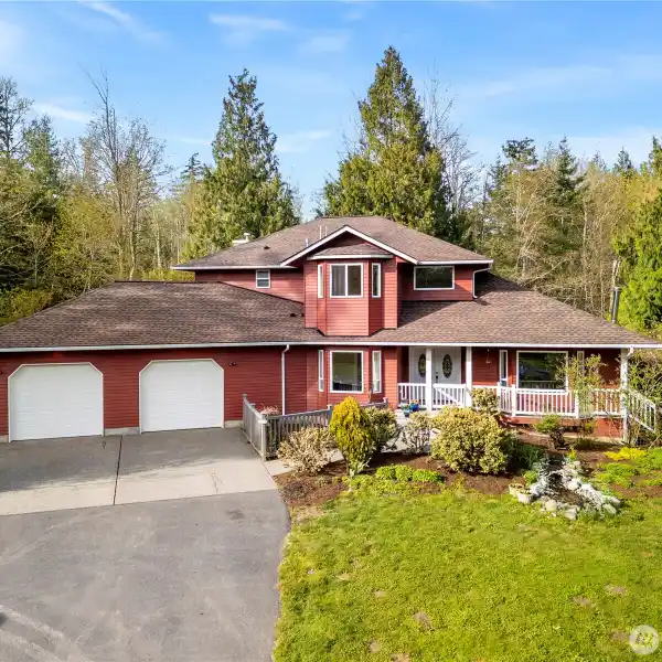 CUSTOM HOME ON FIVE PICTURESQUE ACRES