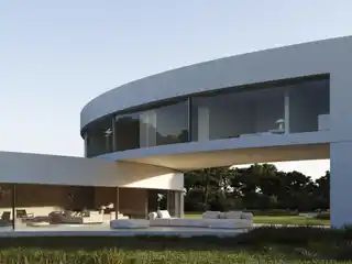 Architectural Sophistication Surrounded by Natural Tranquility