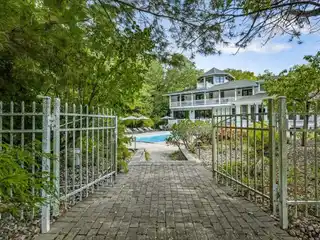 White Brick Grand Beach Coastal Style Estate