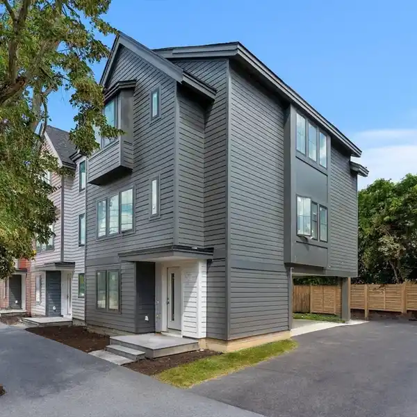 EXCLUSIVE TOWNHOME IN ONE OF NEWTON'S MOST VIBRANT NEIGHBORHOODS