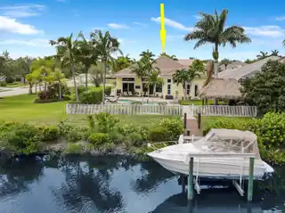 Impressive Waterfront Pool Home