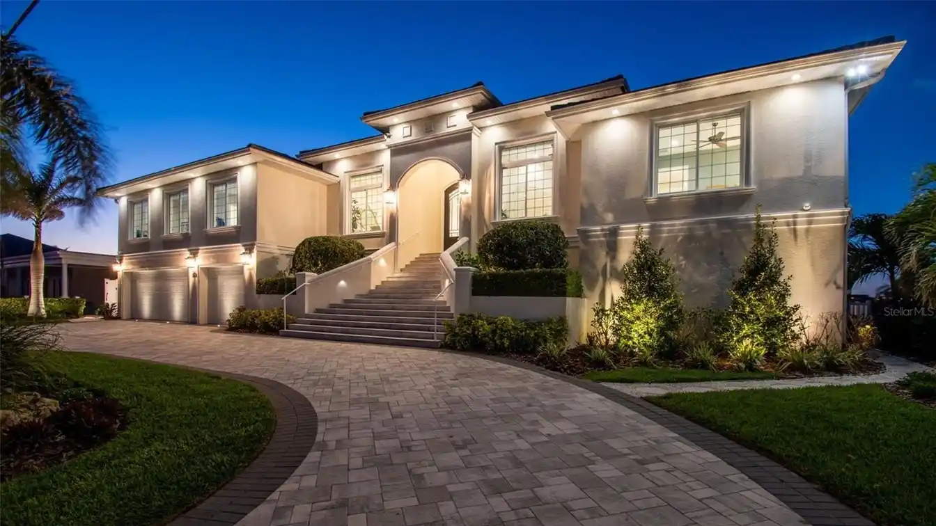 Exquisite Custom-built Elevated Waterfront Home