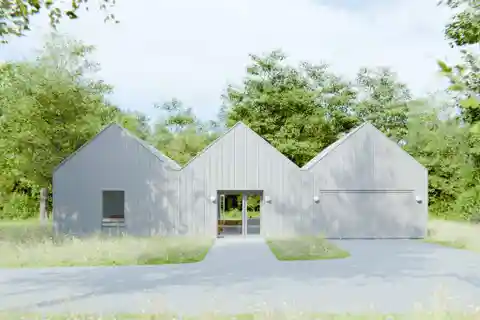 Contemporary Escape on 3 Wooded Acres