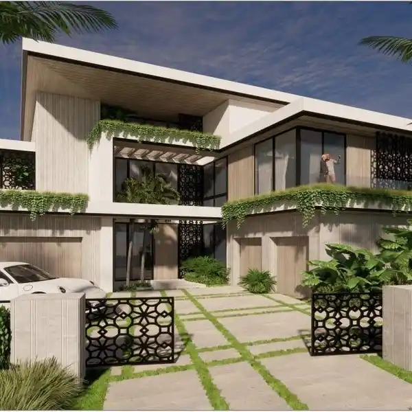 NEW GATED ORGANIC MODERN INTRACOASTAL ESTATE