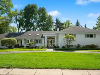 Timeless White Brick Split-Level Home