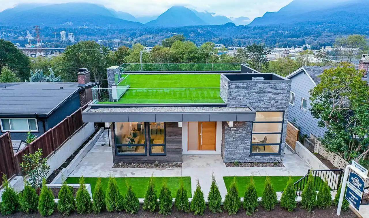Rare Modern Home with Gorgeous Mountain Views in North Burnaby
