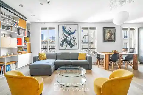Contemporary Apartment with Old World Charm