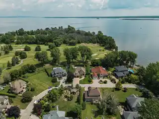 Timeless Golfside Estate with Elegant Architectural Details