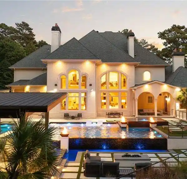 LUXURIOUS LIVING ON 2.5 WOODED ACRES