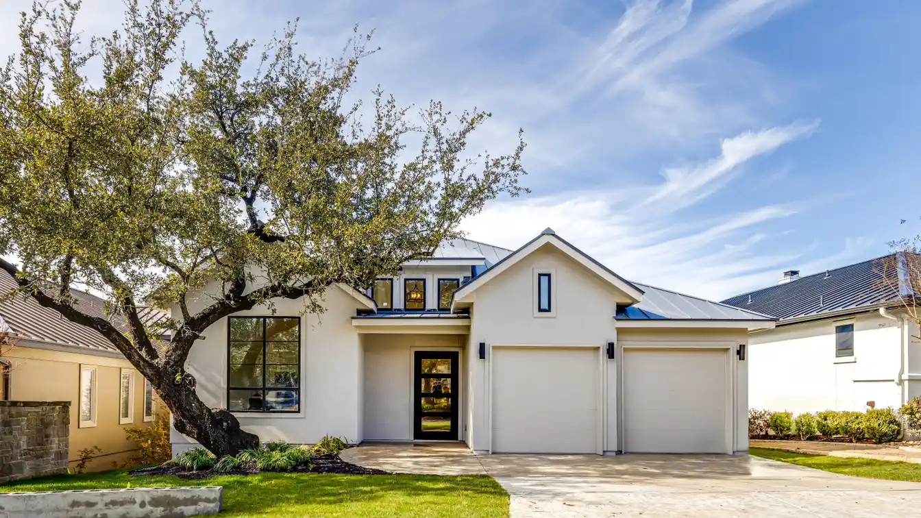 Brand-new Transitional Contemporary Garden Home
