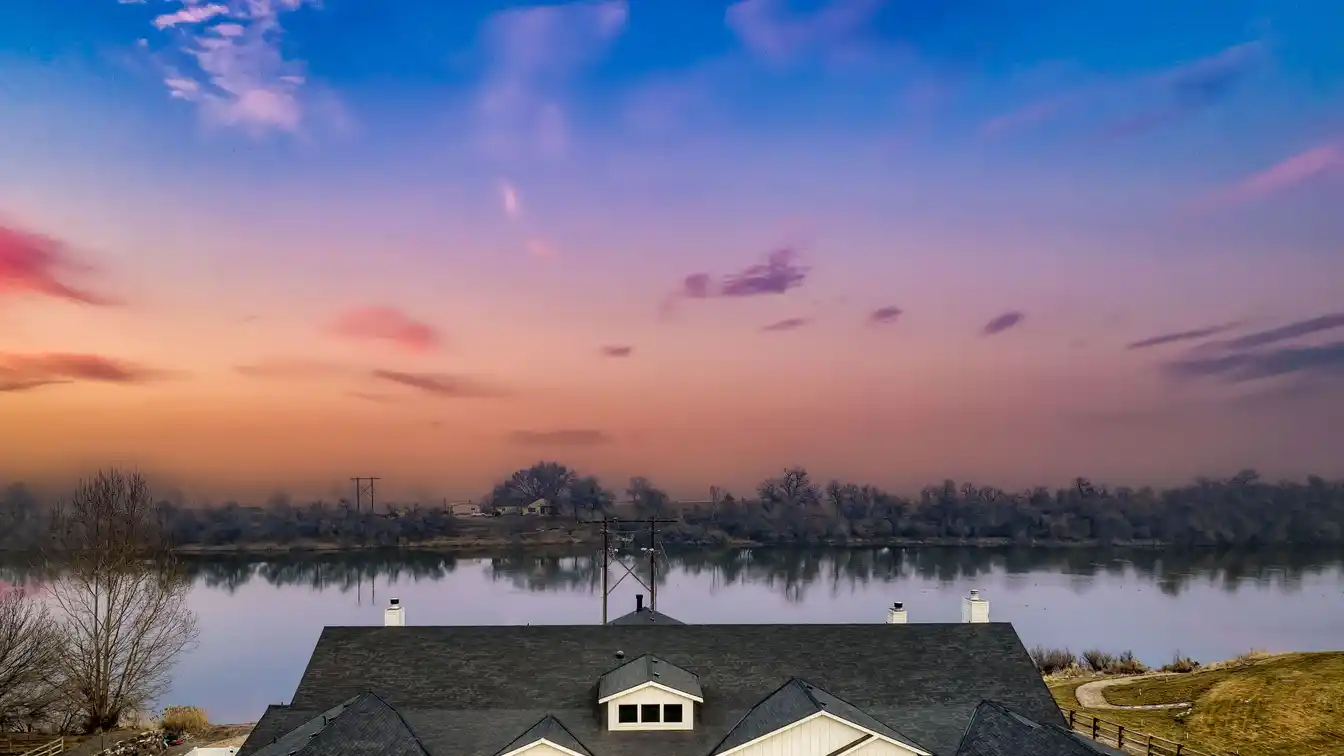 Exceptional River Front Property on Nearly Two Acres