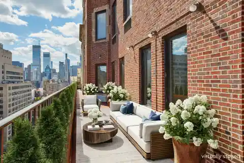 Exceptional Terrace Residence in Candela's Prestigious Park Avenue Building