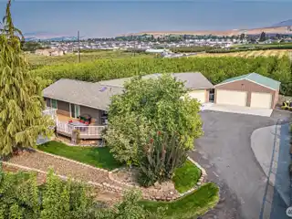 Secluded East Wenatchee Rambler on 4.5 Acres of Cherry Orchards