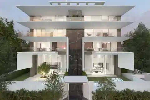 Modern New Construction Two-level Penthouse
