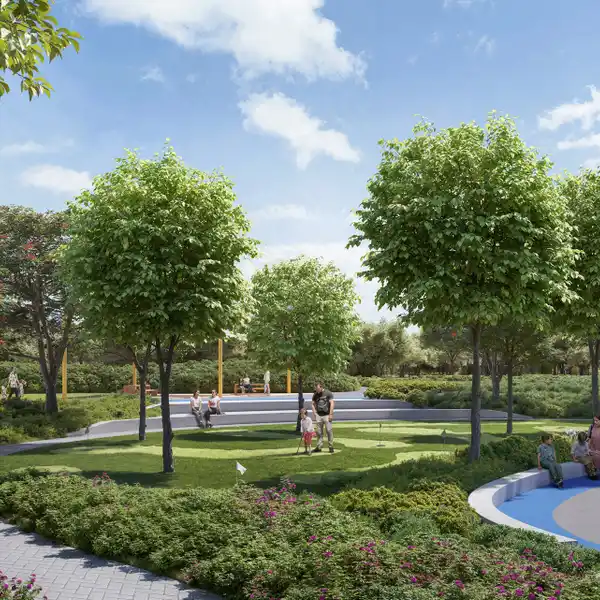 WHERE MODERN LIVING MEETS PARKSIDE BLISS