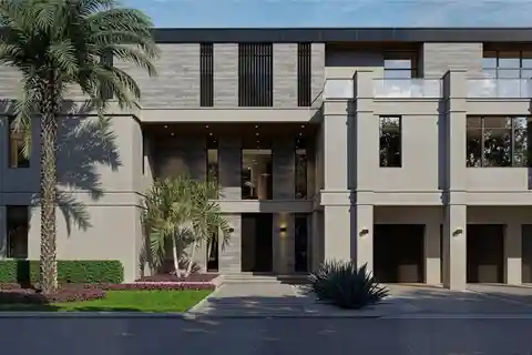 To-Be-Built Modern Waterfront Masterpiece