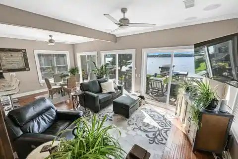 Modern Lakefront Home with Stunning Water Views