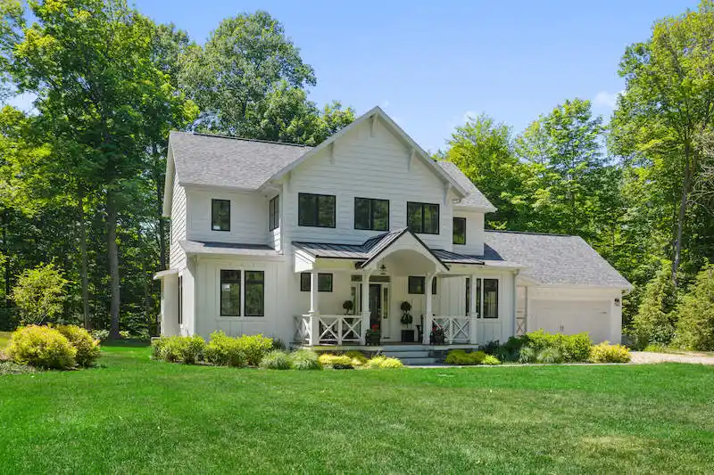 Classic Custom Home Overlooking the Galien River