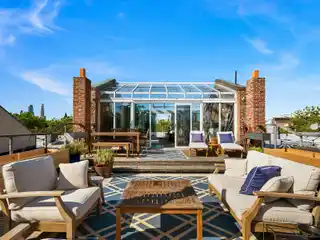 Rare Park Slope Penthouse with Skyline Views